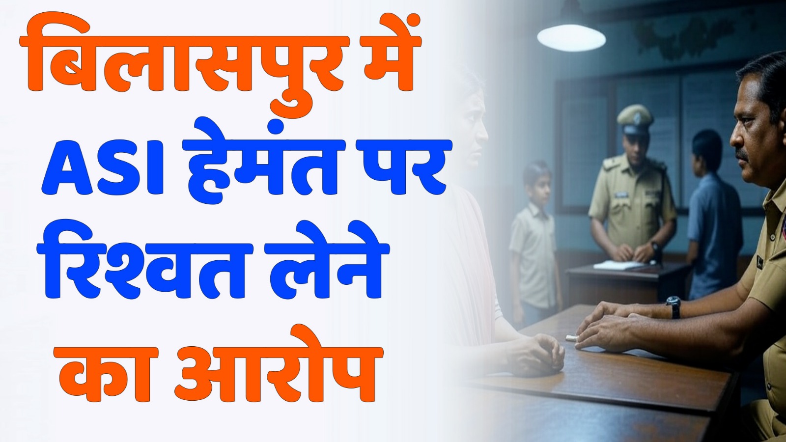 CG News : छत्तीसगढ़,बिलासपुर में ASI हेमंत पाटले पर रिश्वत लेने का आरोप, SSP ने की सस्पेंड की कार्रवाई