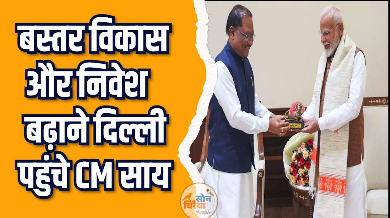 CG News: राज्य दिवस और निवेशक सम्मेलन के लिए रवाना CM साय