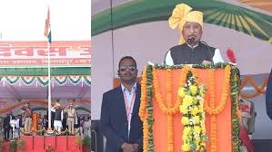 CG News: 77वां गणतंत्र दिवस: बिलासपुर में CM विष्णुदेव साय ने फहराया तिरंगा, नक्सलमुक्त छत्तीसगढ़ का ऐलान
