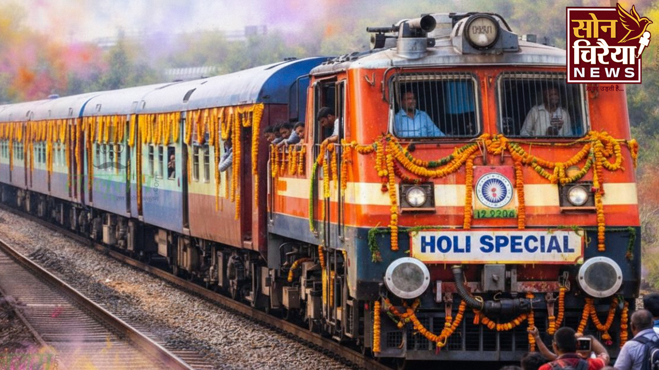 होली पर दुर्ग-मधुबनी स्पेशल ट्रेन की घोषणा, 18 कोच के साथ चलेगी विशेष सेवा