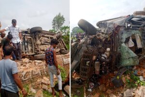 CG News: अनूपपुर में दर्दनाक हादसा, तेज रफ्तार कार ट्रैक्टर से टकराई