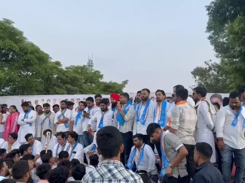 CG News: छात्र संघ चुनाव बहाली को लेकर रायपुर में NSUI का प्रदर्शन, सीएम हाउस घेराव के दौरान पुलिस से झड़प