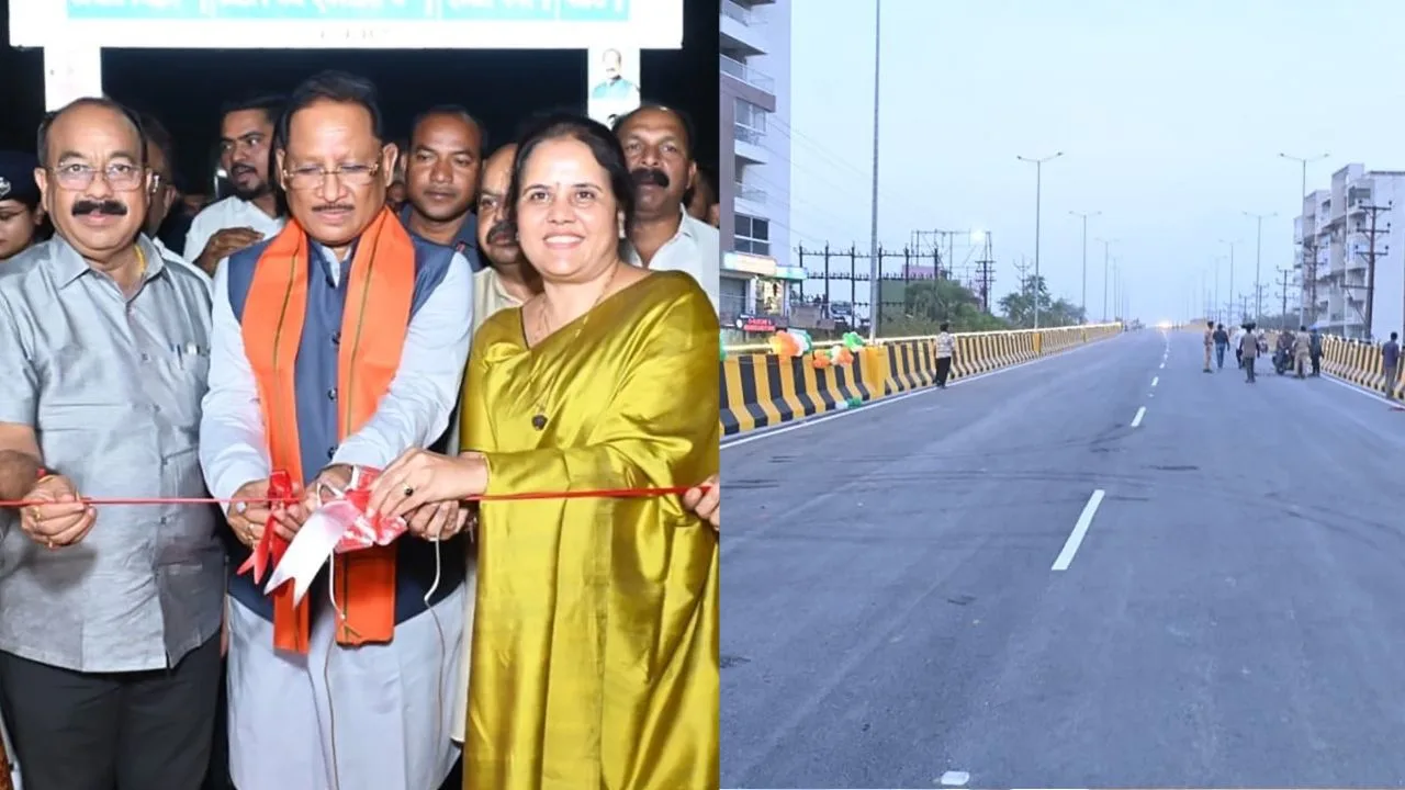 CG News: रायपुर को मिली कचना रेलवे ओवरब्रिज की सौगात, 48 करोड़ की परियोजना का CM साय ने किया लोकार्पण