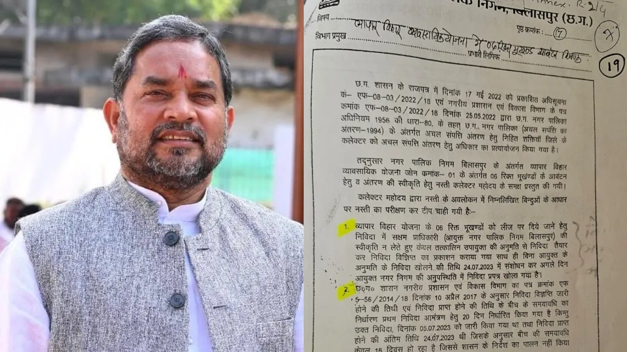 CG News: नगर निगम के कथित घूसकांड ने पकड़ा तूल, पूर्व अधिकारियों और जनप्रतिनिधियों पर गंभीर आरोप