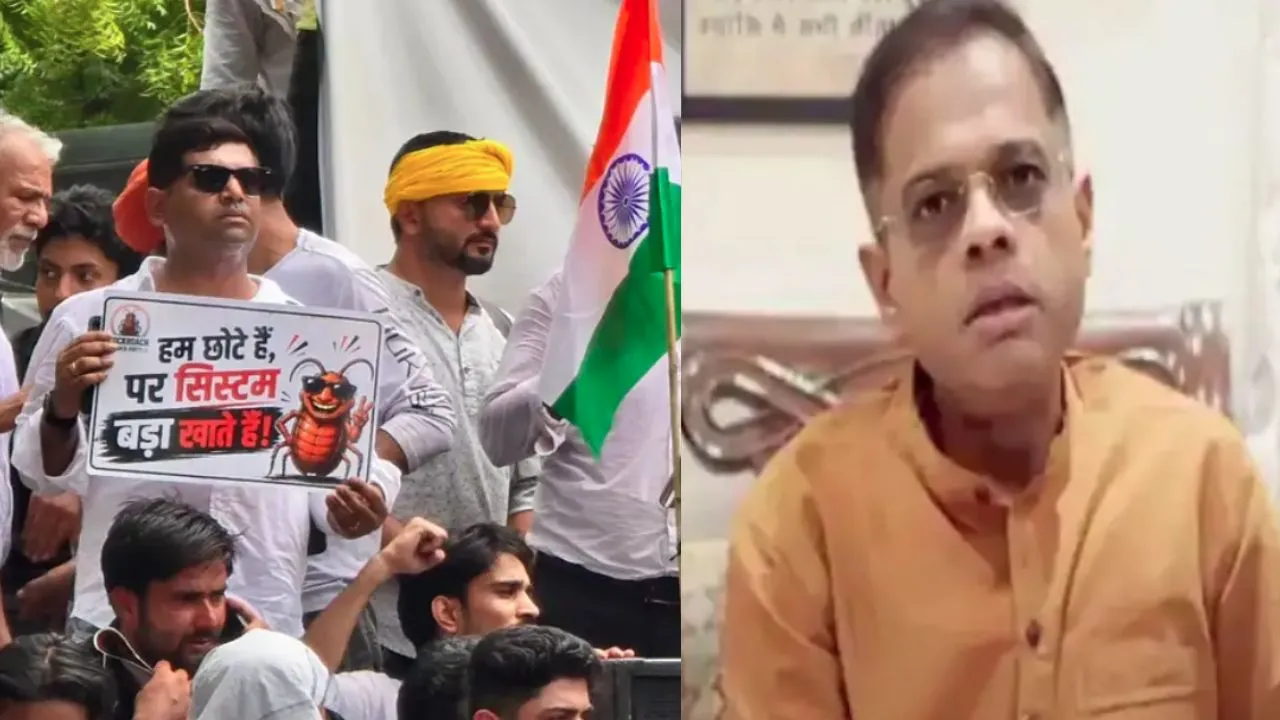 CG News: राष्ट्रीय परीक्षा विवाद पर जंतर-मंतर पहुंचे अमित जोगी, छात्रों के समर्थन में उठाई पारदर्शिता और जवाबदेही की मांग
