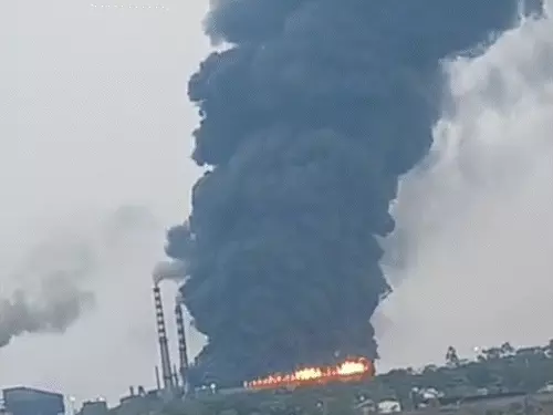 CG News: मंदिर हसौद के औद्योगिक क्षेत्र में बड़ा हादसा, स्टील प्लांट में लगी भीषण आग