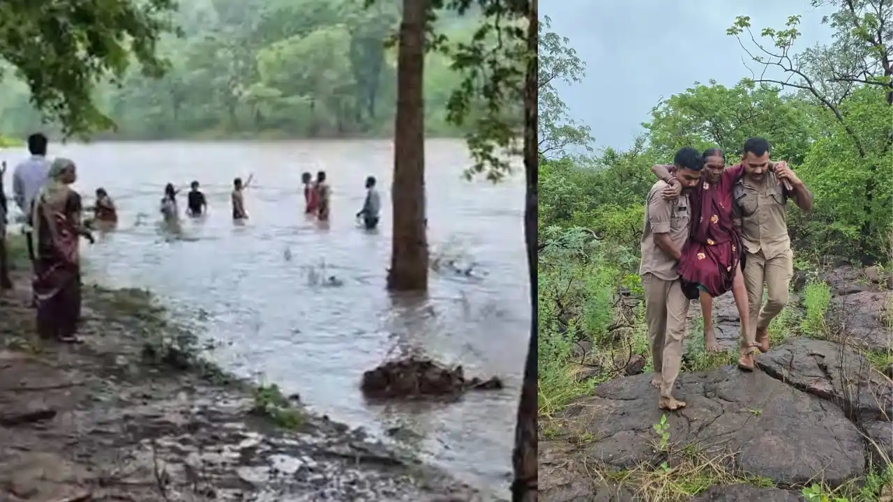 CG News: छत्तीसगढ़ के तुरतुरिया मंदिर में 250 श्रद्धालु बाढ़ में फंसे, पुलिस ने किया साहसी रेस्क्यू
