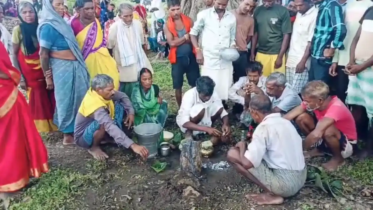 CG News: सूरजपुर में बारिश की कामना के लिए मेढ़क-मेढ़की का विवाह, बैंड-बाजे और बारात के साथ निभाई गई वर्षों पुरानी परंपरा