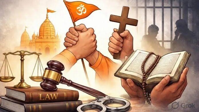 CG News: छत्तीसगढ़ में धर्म स्वातंत्र्य अधिनियम-2026 लागू, जबरन धर्मांतरण पर कड़ी सजा का प्रावधान
